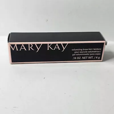 Nuevo en caja Mary Kay tinte de cejas voluminizador morena oscura #125034 tamaño completo Foto 1 de 2