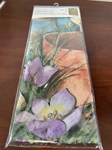 NUEVO BreezeArt Premium Bandera Estándar VISITA AL JARDÍN 28" x 40" Nuevo en Paquete Nuevo con Etiquetas - Imagen 1 de 3