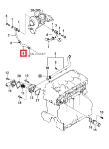 Genuine/OEM 254614A000 HOSE- A for Hyundai Starex 97 - Picture 1 of 1