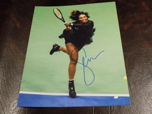SERENA WILLIAMS HANDSIGNIERTES TENNIS 8 X 10 FOTO MIT COA - Bild 1 von 2