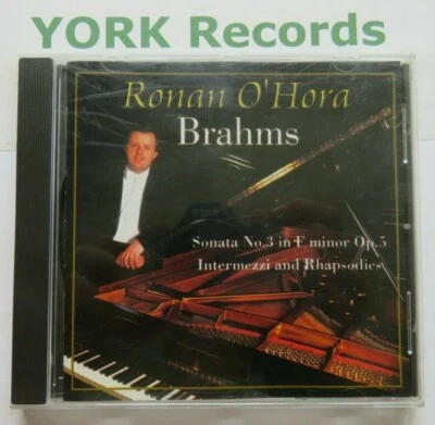 BRAHMS - Sonata No 3 / Intermezzi / Rhapsodies RONAN O'HORA - Ex Con CD Tring Foto 1 de 3