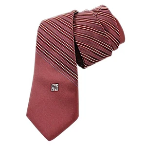 GIVENCHY PARIS Gentlemen striped silk tie - Picture 1 of 3