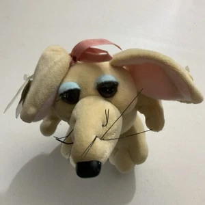 NWT Vintage Snuggables Heartline 10” Plush 1985 Allie Mouse - Picture 1 of 5