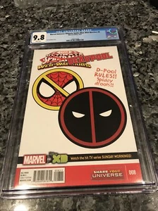 MARVEL UNIVERSE ULTIMATE SPIDER-MAN WEB SPINNERS #9 CGC 9.8 LOW PRINT RUN!!! - Picture 1 of 7