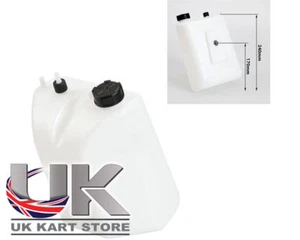 Essence / Essence Réservoir 5 Litre Démontage Rapide Type Noir Capuchons Karting - Afbeelding 1 van 1