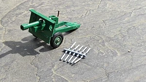 1/32 BRITAINS 25 PDR GUN HOWITZER WW2 CANON EXC - Picture 1 of 7