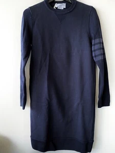 New Authentic Thom Browne Women's Sweatshirt Dress Shirtdress Cloth Clothes FR40 - Picture 1 of 11