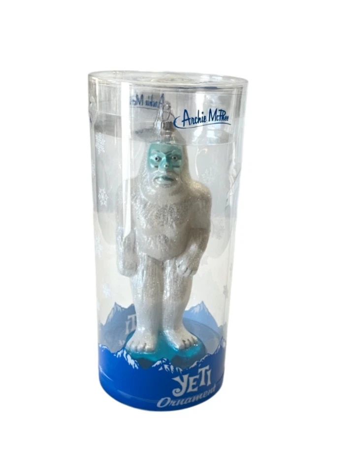 Archie McPhee Yeti Christmas Ornament Accoutrements #12643