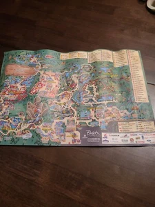 Busch Gardens Amusement Park Tampa Bay Florida 2006 Map Of Park - Picture 1 of 8
