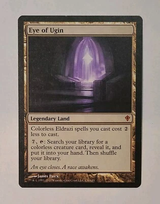MTG Eye of Ugin 136/145 Worldwake Mythic - Light Play - Image 1 of 2