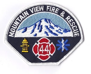 Mountain View Fire & Rescue 44 Firefighter Patch  - Picture 1 of 1