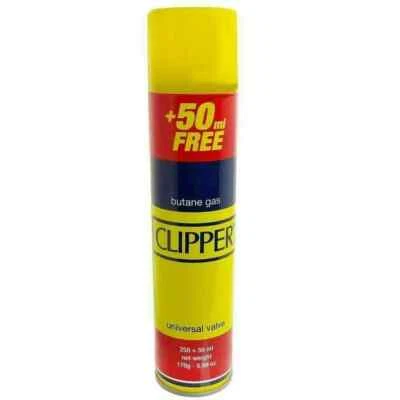 1X CLIPPER High Quality Universal Gas Lighter Butane Gas Fuel Fluid Refill 300ml - Image 1 of 4