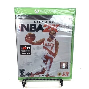 NBA 2K21 Microsoft Xbox One Juego Nuevo Sellado Dama Damian Lillard Cubierta - Imagen 1 de 4