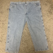 Mens Wrangler Jeans Colour Blue Size 58 X 28