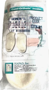 Hapad Comf-Orthotic Damen - 7 1/2 - 8 1/2 Medium - Komfort Einlegesohlen (3/4 Länge) - Bild 1 von 5