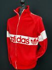 Vintage 1980’s Adidas Originals Men’s Track Jacket Size Small Made In Romania 