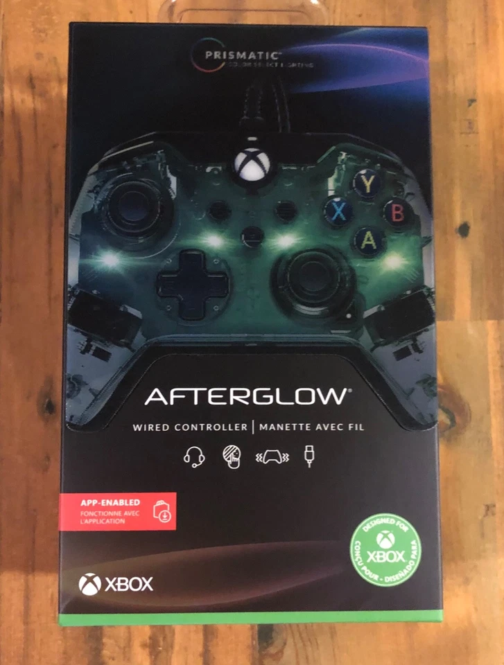 XBOX - AFTERGLOW - PRISMATIC - CONTROLLER - OPEN BOX - CONTENTS NOT REMOVED - Image 1 of 1