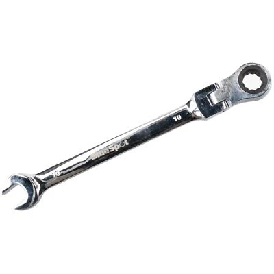 Llave inglesa combinada de trinquete de cabeza flexible métrica de 10 mm 72 d... - Imagen 1 de 3