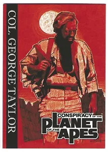 Planet Of The Apes Conspiracy - SDCC PROMO CARD 2/9 GEORGE TAYLOR - Picture 1 of 2