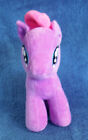 *2226* Purple Pony with pink plush 'hair' - 20cm