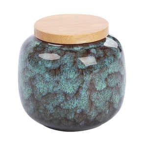 1PC Practical Sealed Ceramic Storage Jars Tea Storage Container for Kitchen - Picture 1 of 12