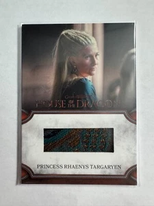 Tarjeta Reliquia Princesa Rhaenys Temporada Uno Casa de Tronos 2024 Casa del Dragón - Imagen 1 de 2
