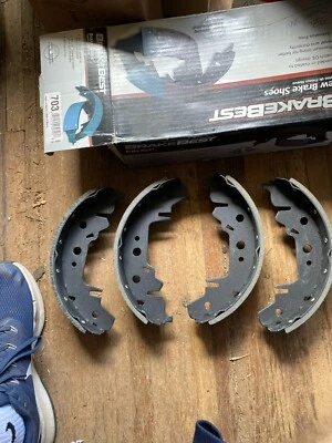 Nuevo de Lote Antiguo BrakeBest 703 Zapatas de Freno Dodge Chrysler Town & Country? Furgoneta 2002 Foto 1 de 4