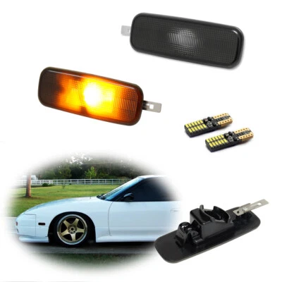 Luz de señalización delantera para Nissan 240sx 1989-1994 93-97 Altima-izquierda y derecha Foto 1 de 4