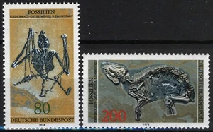 BRD 1978, Juego de fósiles MNH Mi 974-75 - Imagen 1 de 1