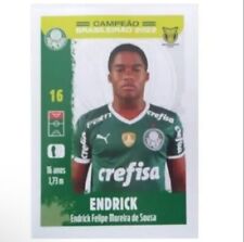 Endrick Rookie Sticker Brasileirão 2022 Palmeiras + Poster New Sealed Invest