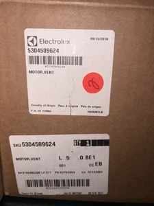 5304509624 Electrolux Motor Vent OEM Original 5304509624** - Imagen 1 de 1