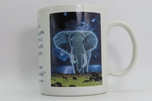 Leanin’ Tree Native American Indian Elephant Mug Schim Schimmel 1990 MGR114 - Picture 1 of 13