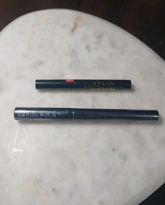 Beauty Crop Wing Woman Liquid Eye Liner - BERRY BLACK + Stila Intense Black MIni - Picture 1 of 1