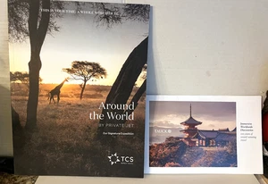 AROUND THE WORLD Travel Magazine Beautifully Illustrated Photos Europe Asia Afri - Picture 1 of 8