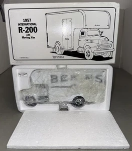 First Gear 57 1957 International R-200 Moving Van Bekins Company 19-1203 1:34 - Picture 1 of 11