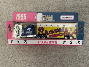 1995 Atlanta Braves Matchbox/White Rose Tractor Trailer Truck - Picture 1 of 3