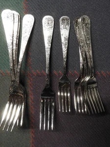 12 - Mesa Liberty - Jardín Americano - Tenedores y tenedores para ensaladas - NUEVO 2º - Imagen 1 de 2