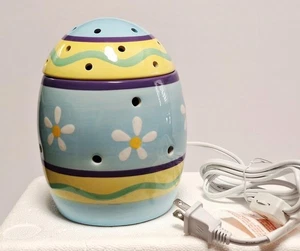 Authentischer Scentsy Wärmer Osterei volle Größe neu offene Box Glühbirne enthalten - Bild 1 von 6