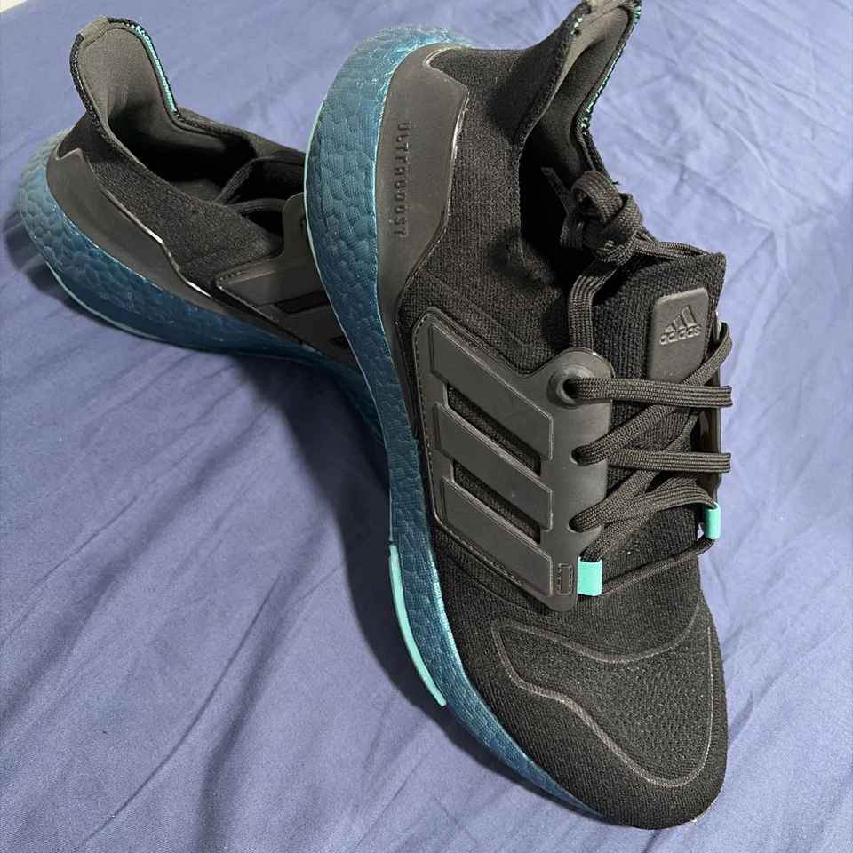 Adidas UltraBoost 22 Negro Como Nuevo Rush Hombres GX5564 Talla 10.5 Foto 1 de 4