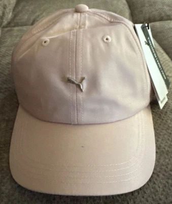 PUMA Women's Pink  With Metal Puma Adjustable Baseball Cap. New With Tags.👌 - Image 1 of 4