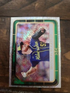 2021 Topps Gallery - Brandon Woodruff #194 Green Pattern /99 - Picture 1 of 8