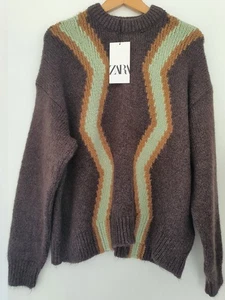 Zara Men's Sweater/Jumper Size Medium New With Tags - Picture 1 of 6