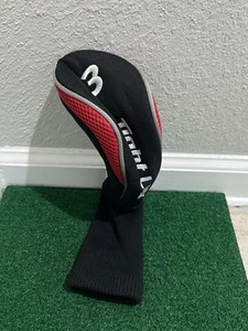 Adams Golf Tight Lies 3 Fairwayholz Golf Headcover schwarz/rot gebrauchter Zustand - Bild 1 von 2