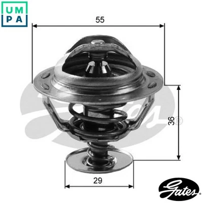 THERMOSTAT COOLANT TH12283G2 FOR GEO TRACKER/Station/Wagon RENAULT LAGUNA  LDV - Image 1 of 4