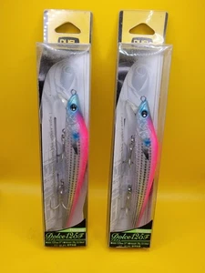 2 Yo-Zuri Duel Dolce 125 5" Floating Inshore Crystal Minnow Saltwater Hard Lure - Picture 1 of 7