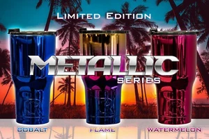 RTIC 30oz and 20oz Tumblers 2018 Limited Edition Metallic Series w/ SP Lid - Picture 1 of 16