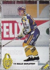 1993-94 Finnish SISU #195 Kalle Sahlstedt
