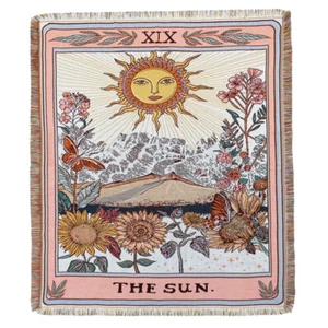 Boho Woven Throw Blanket Sofa Bed Covers Home Decor Picnic Blanket 130*160CM - Picture 1 of 5