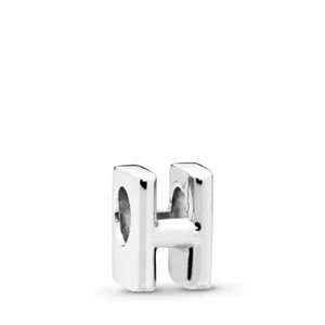 PANDORA Charm Sterling Silver ALE S925 LETTER INITIAL H 797462 - Picture 1 of 1