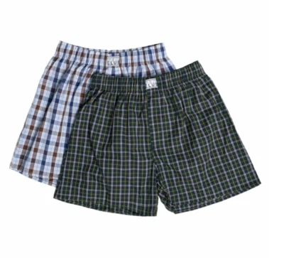 Paquete de 2 boxers tejidos clásicos Pro Club para hombre, mezcla de colores Foto 1 de 2